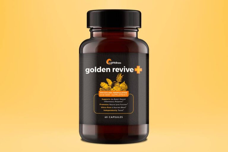 UpWellness Golden Revive Plus Review - Joint Pain Relief? Buy Golden Revive +